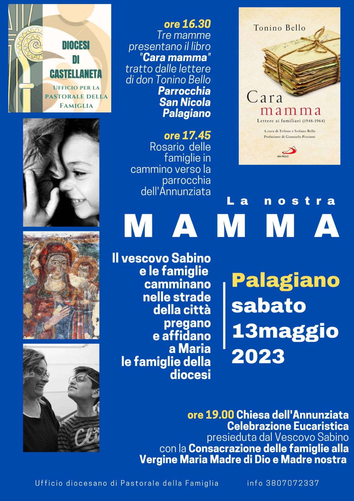 “La nostra Mamma”. Pellegrinaggio diocesano delle Famiglie a Palagiano – “La nostra Mamma”. Pellegrinaggio diocesano delle Famiglie a Palagiano – Diocesi di Castellaneta