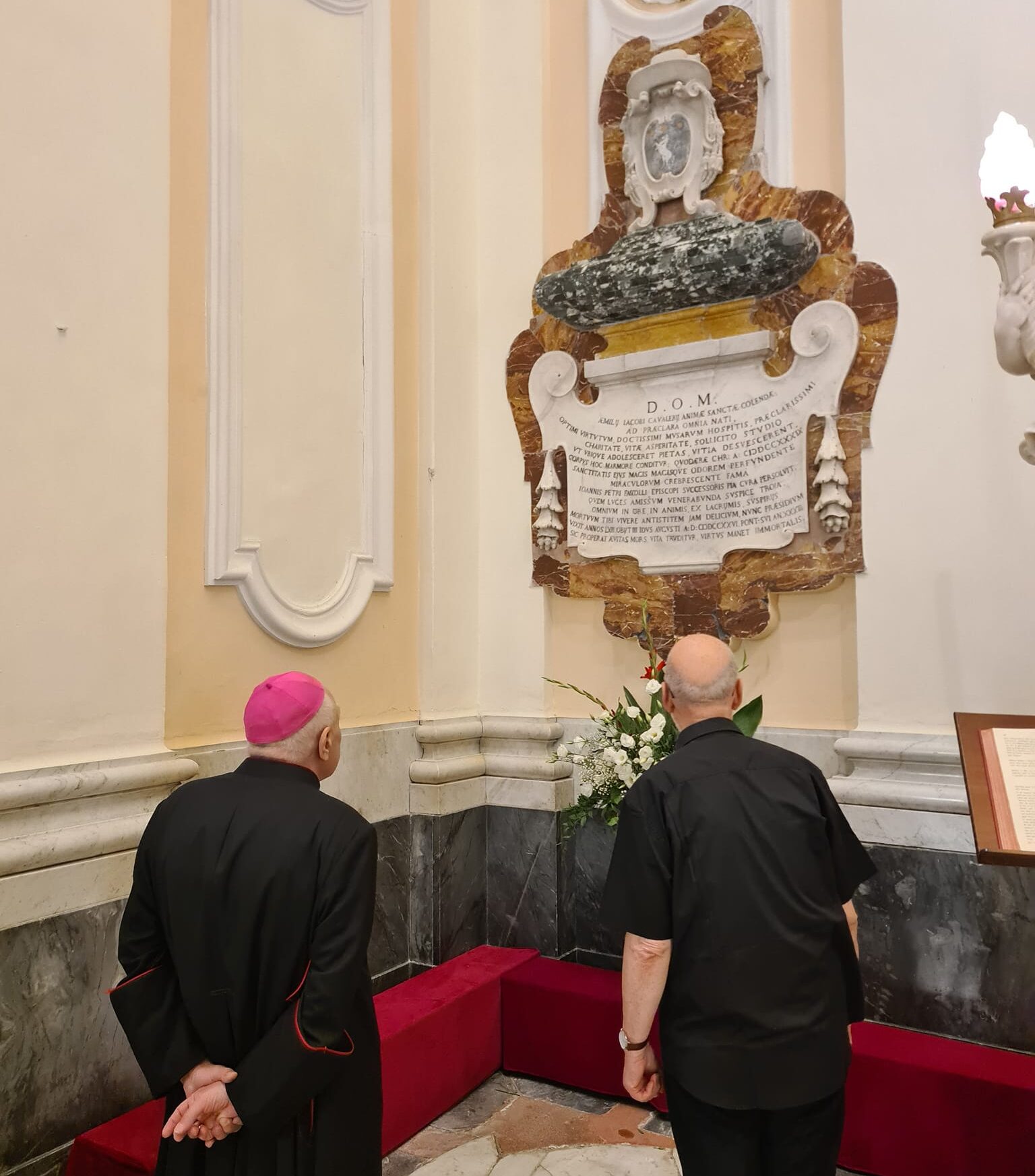 Su mons. Cavalieri: l'intervento del Vescovo Su mons. Cavalieri: l'intervento del Vescovo