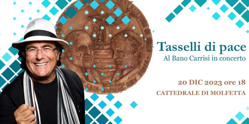 Tasselli di Pace. Al Bano in concerto nella Cattedrale di Tasselli di Pace. Al Bano in concerto nella Cattedrale di Molfetta – Diocesi di Molfetta-Ruvo-Giovinazzo-Terlizzi