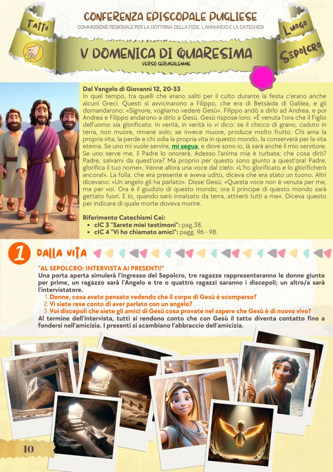 HOLYLAND24 - Juniors
 V domenica di quaresima 2024
