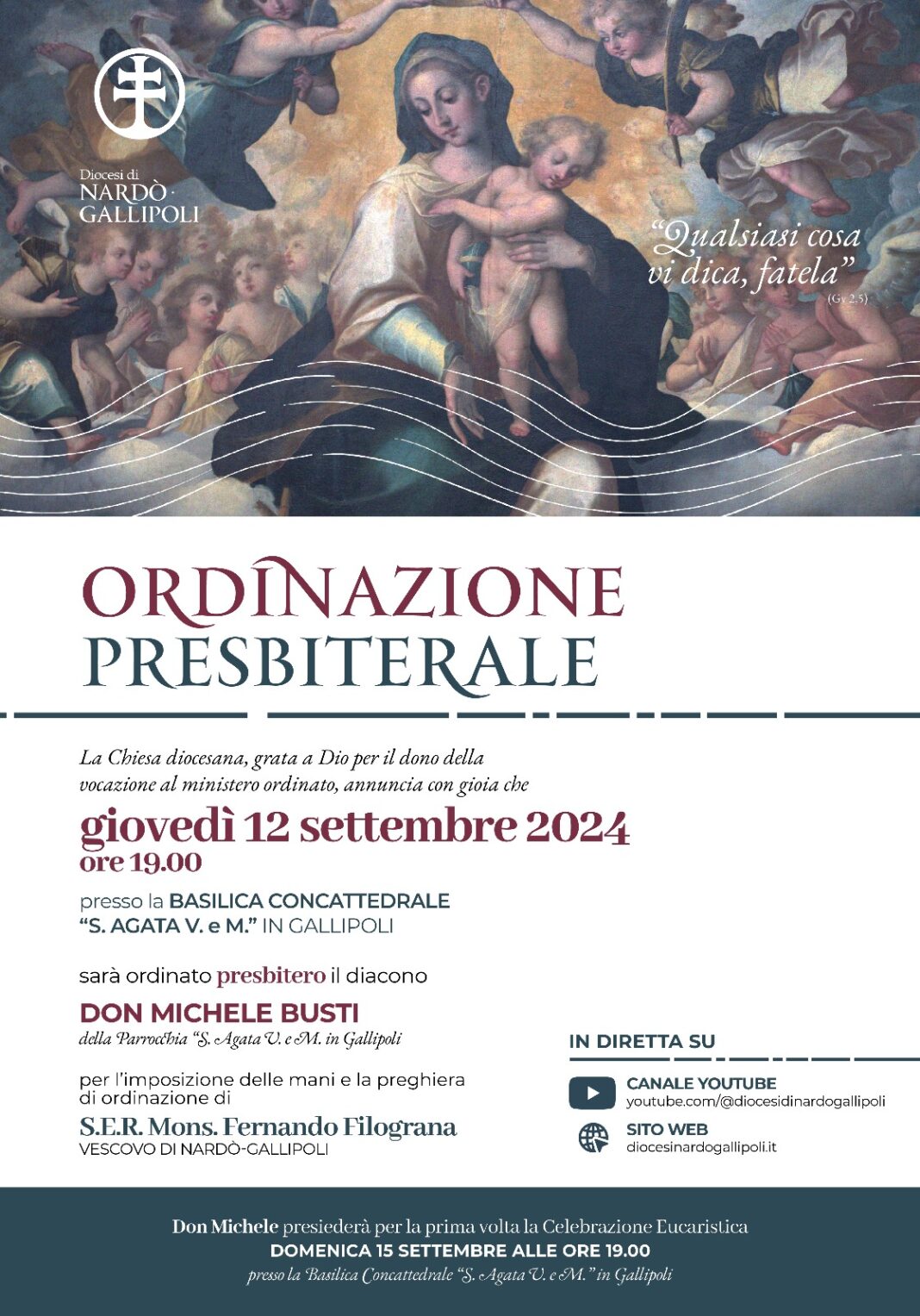 Ordinazione presbiterale di don Michele Busti