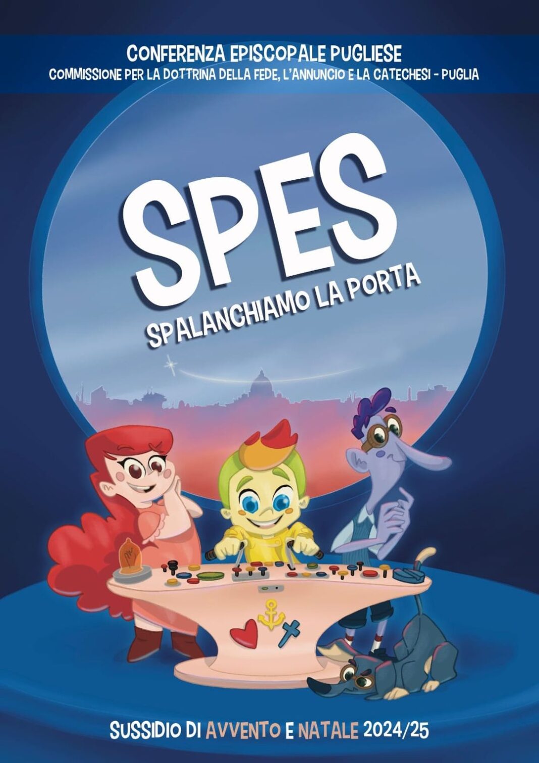 Il castello e le nuvole spettinate
