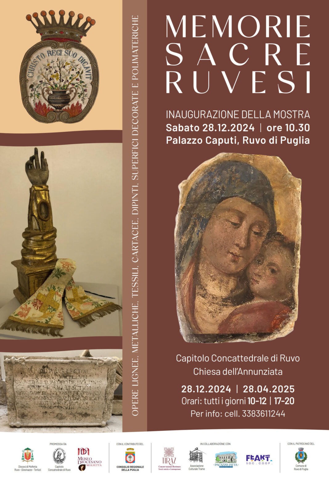 Inaugurazione mostra Memorie Sacre Ruvesi – Diocesi di Molfetta-Ruvo-Giovinazzo-Terlizzi Inaugurazione mostra Memorie Sacre Ruvesi – Diocesi di Molfetta-Ruvo-Giovinazzo-Terlizzi