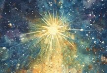 Natale 2024 Nativity art painting image