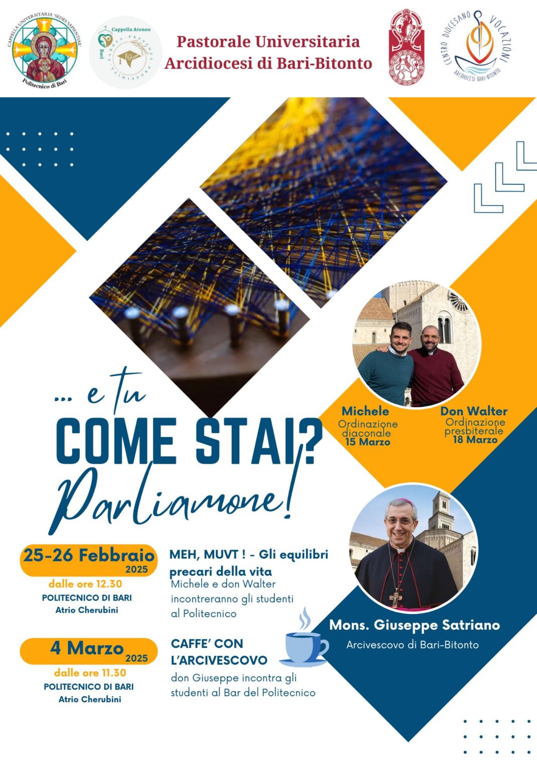 ... E tu come stai? Parliamone — Arcidiocesi Bari-Bitonto ... E tu come stai? Parliamone — Arcidiocesi Bari-Bitonto