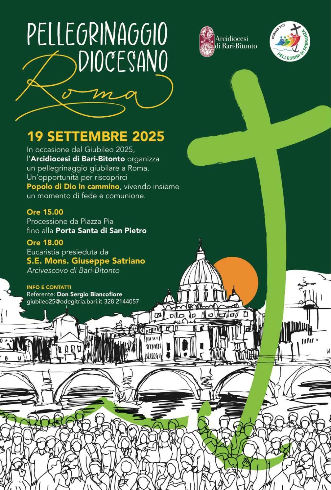 Pellegrinaggio Diocesano a Roma — Arcidiocesi Bari-Bitonto Pellegrinaggio Diocesano a Roma — Arcidiocesi Bari-Bitonto