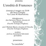 Sulle orme di Papa Francesco – Arcidiocesi di Manfredonia – Sulle orme di Papa Francesco – Arcidiocesi di Manfredonia – Vieste – San Giovanni Rotondo