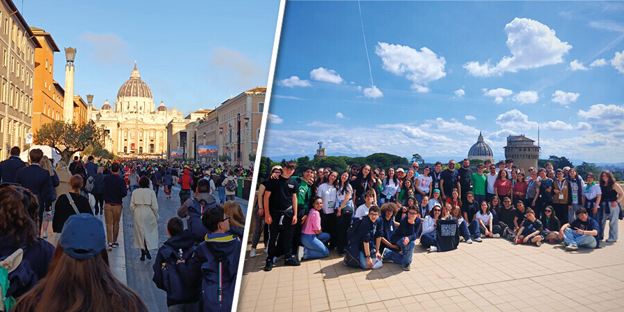 A Roma per il Giubileo. In cammino con gli adolescenti A Roma per il Giubileo. In cammino con gli adolescenti leccesi, ‘pellegrini di speranza’ – Sito Ufficiale dell'ArciDiocesi di Lecce