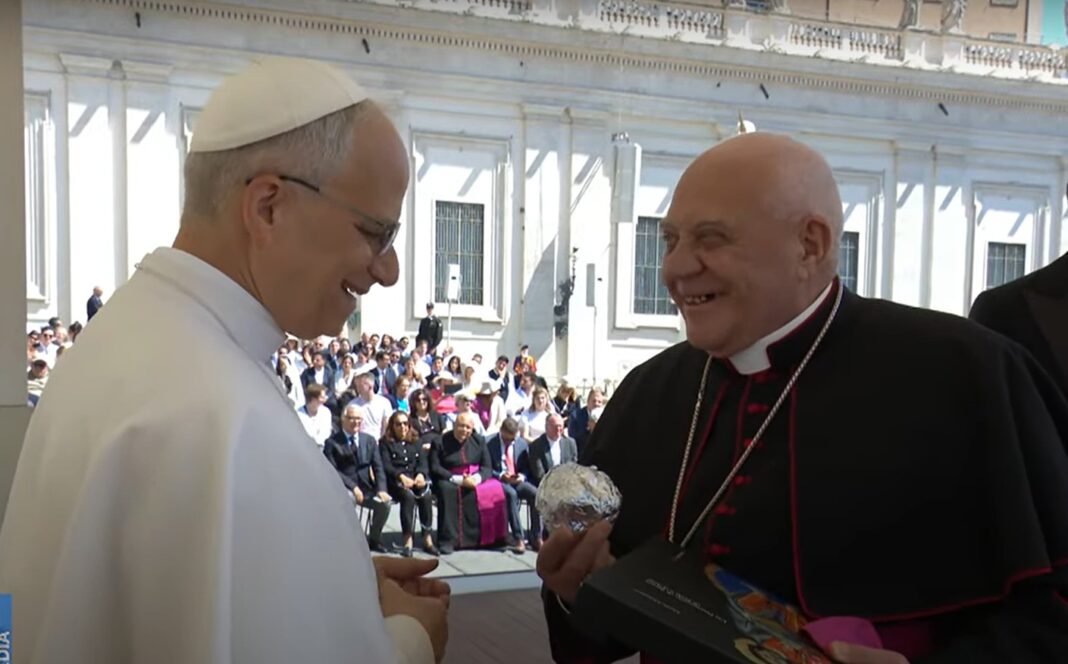 Mons. Vescovo incontra Papa Leone Mons. Vescovo incontra Papa Leone