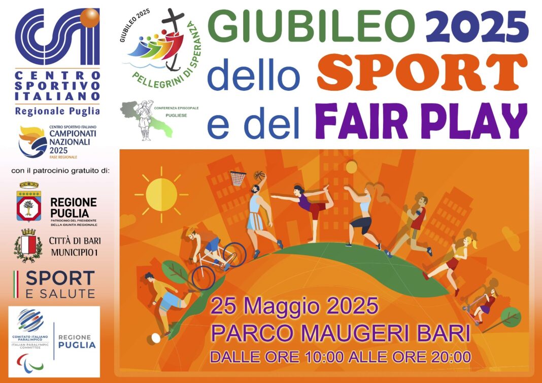 Giubileo 2025 dello Sport e del Fair Play — Arcidiocesi Giubileo 2025 dello Sport e del Fair Play — Arcidiocesi Bari-Bitonto