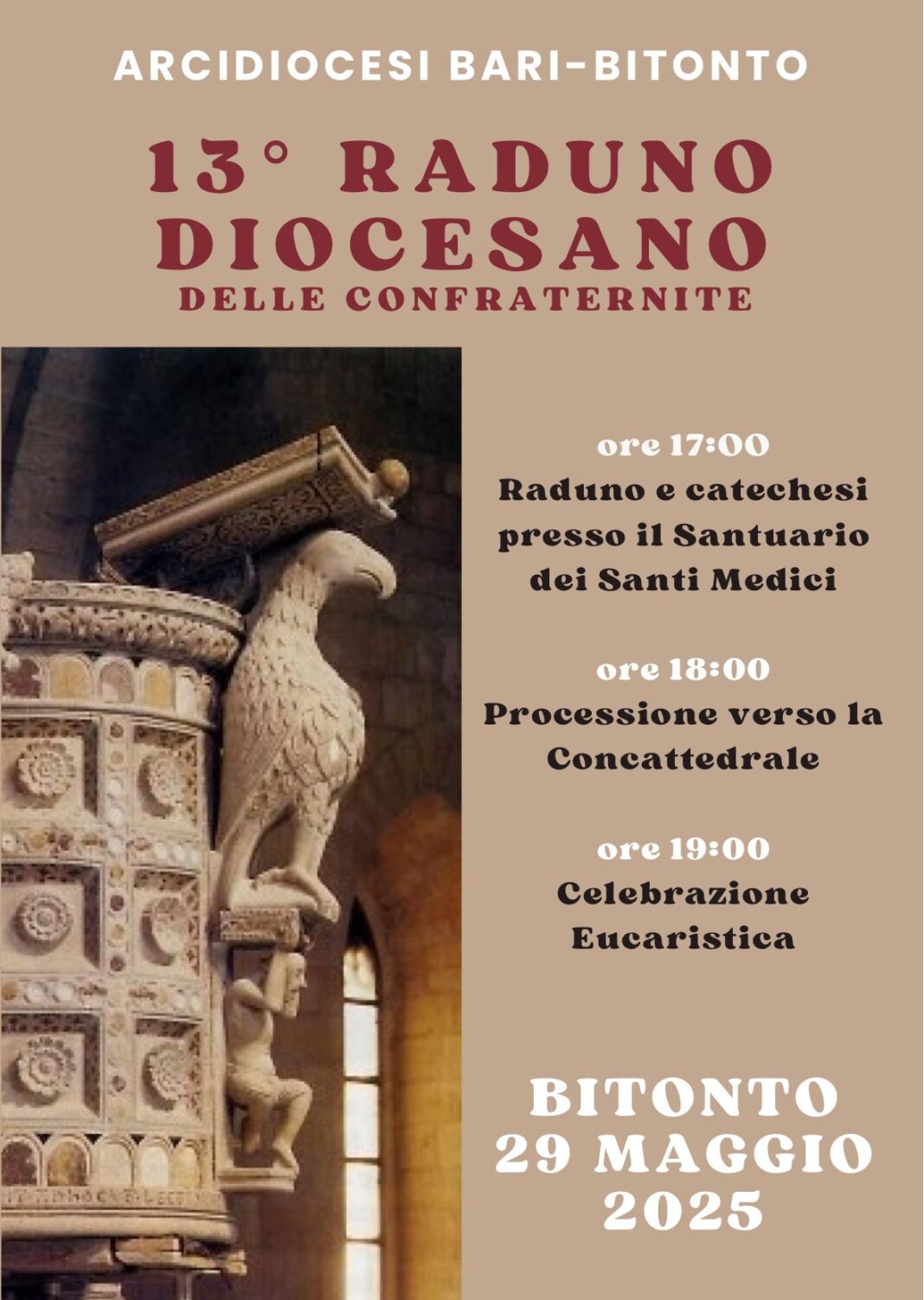 XIII Raduno Diocesano delle Confraternite — Arcidiocesi Bari-Bitonto XIII Raduno Diocesano delle Confraternite — Arcidiocesi Bari-Bitonto