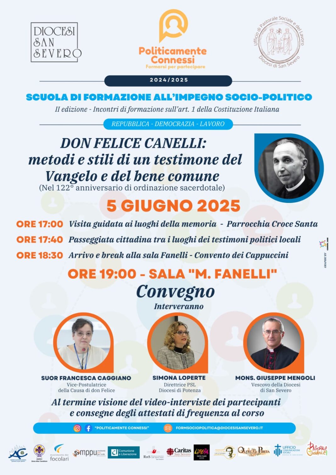 metodi e stili di un testimone del Vangelo e del bene comune. 05 giugno 2025.