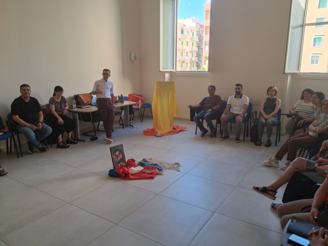 Continuano con entusiasmo i laboratori e la visita al Museo Diocesano di Molfett