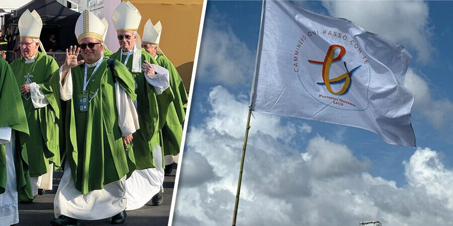 Giubileo dei giovani/Il ritorno. I pellegrini a Lecce con lo Giubileo dei giovani/Il ritorno. I pellegrini a Lecce con lo zaino carico di speranza/FOTO – Sito Ufficiale dell'ArciDiocesi di Lecce