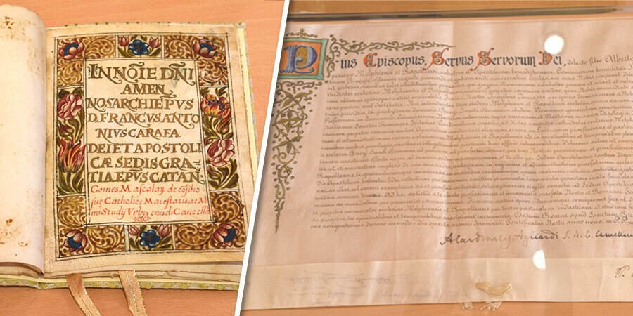 esposti antichi documenti – Sito Ufficiale dell'ArciDiocesi di Lecce - esposti antichi documenti – Sito Ufficiale dell'ArciDiocesi di Lecce