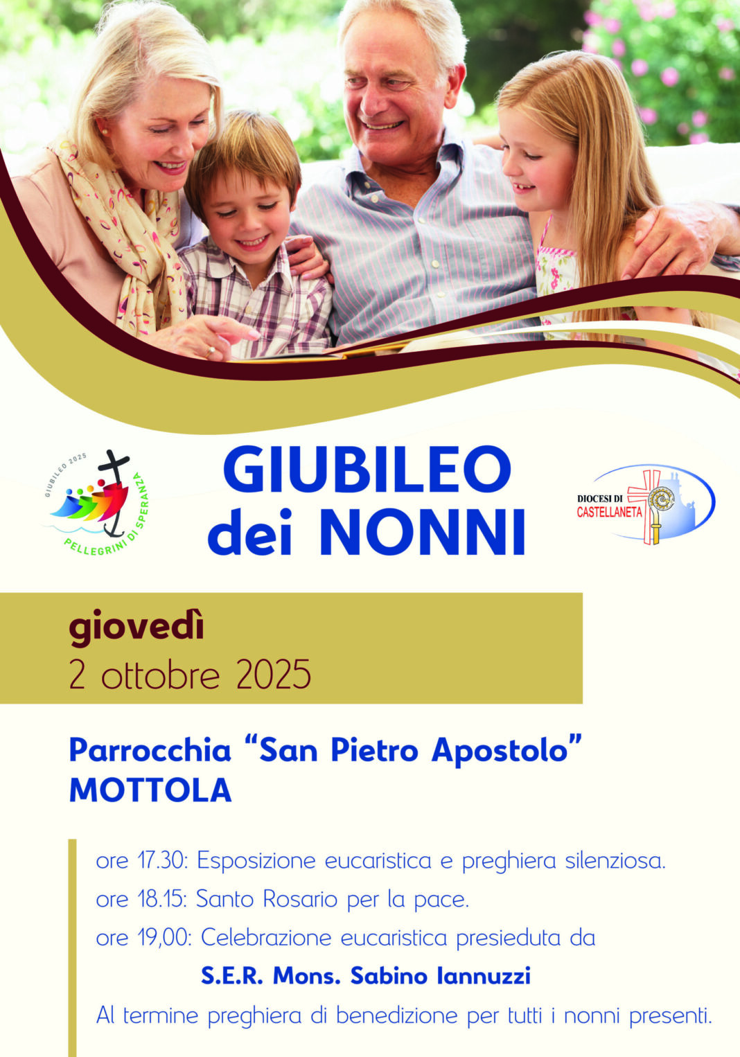 Giubileo dei Nonni – Diocesi di Castellaneta Giubileo dei Nonni – Diocesi di Castellaneta