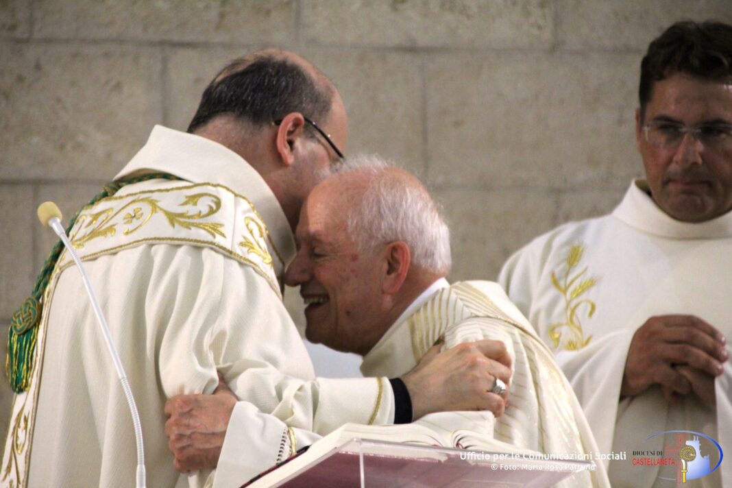 Omelia di Mons. Sabino Iannuzzi durante la Santa Messa per Omelia di Mons. Sabino Iannuzzi durante la Santa Messa per il 50° anniversario dell’ordinazione presbiterale di don Pierino Balzello