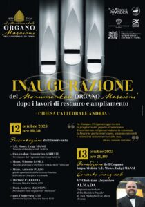 Inaugurazione Organo Chiesa Cattedrale - Diocesi di Andria Inaugurazione Organo Chiesa Cattedrale - Diocesi di Andria