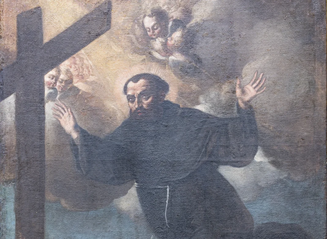 Levitazioni ed estasi di San Giuseppe da Copertino nella chiesa Levitazioni ed estasi di San Giuseppe da Copertino nella chiesa dell’Immacolata di Nardò