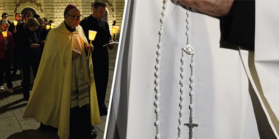 Invocare la pace con la corona del rosario in mano. Invocare la pace con la corona del rosario in mano. Anche a Lecce si prega insieme con il Papa – Sito Ufficiale dell'ArciDiocesi di Lecce