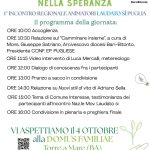 1° Incontro Regionale Animatori Laudato Sì Puglia – Arcidiocesi di Brindisi – Ostuni 1° Incontro Regionale Animatori Laudato Sì Puglia – Arcidiocesi di Brindisi – Ostuni