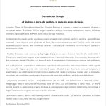 Comunicato stampa “Il Giubileo ci porta alle periferie, le porte Comunicato stampa “Il Giubileo ci porta alle periferie, le porte più amate da Gesù”