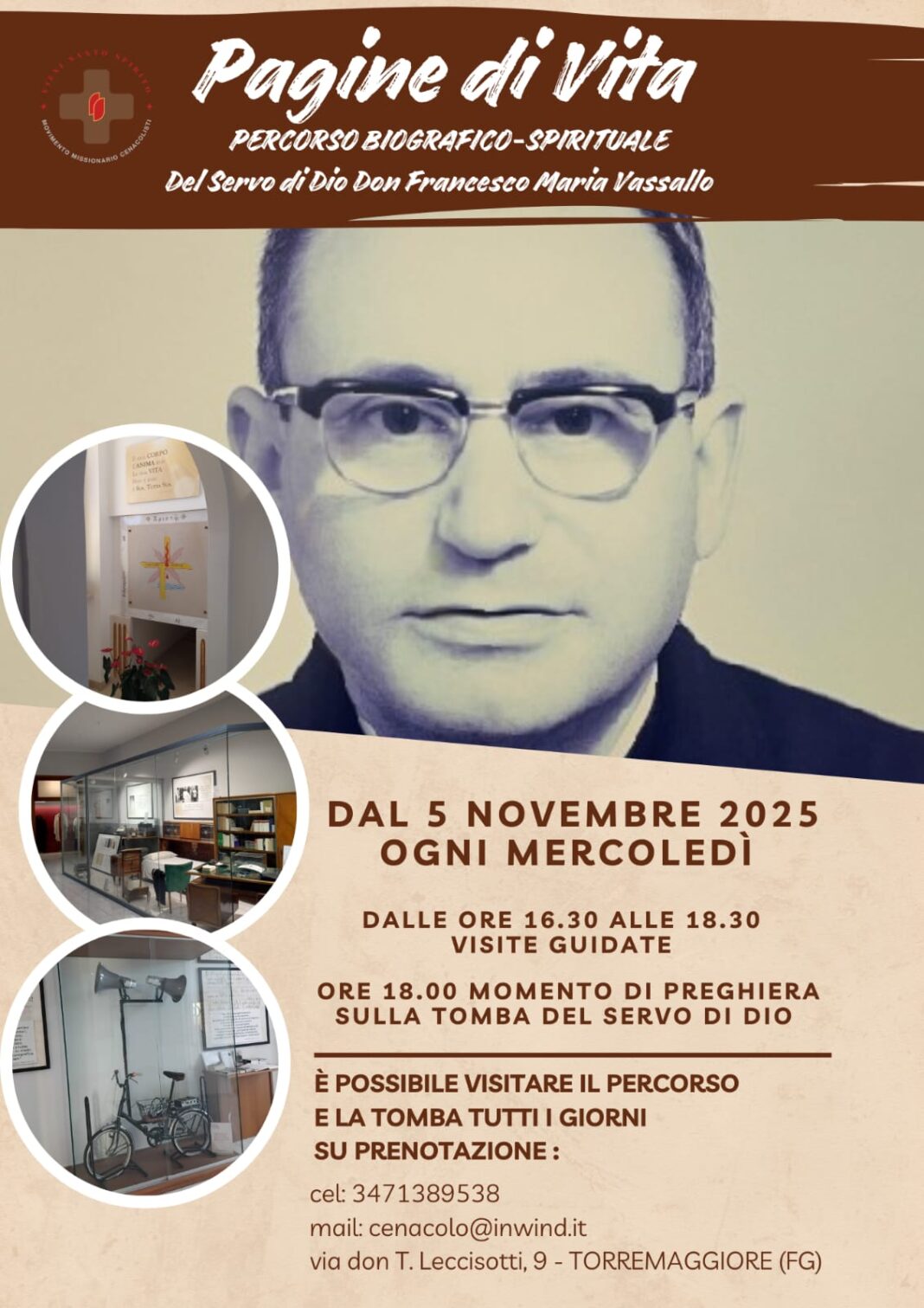 Diocesi di San Severo » PAGINE DI VITA. Percorso Biografico-Spirituale Diocesi di San Severo » PAGINE DI VITA. Percorso Biografico-Spirituale del Servo di Dio don Francesco Maria Vassallo