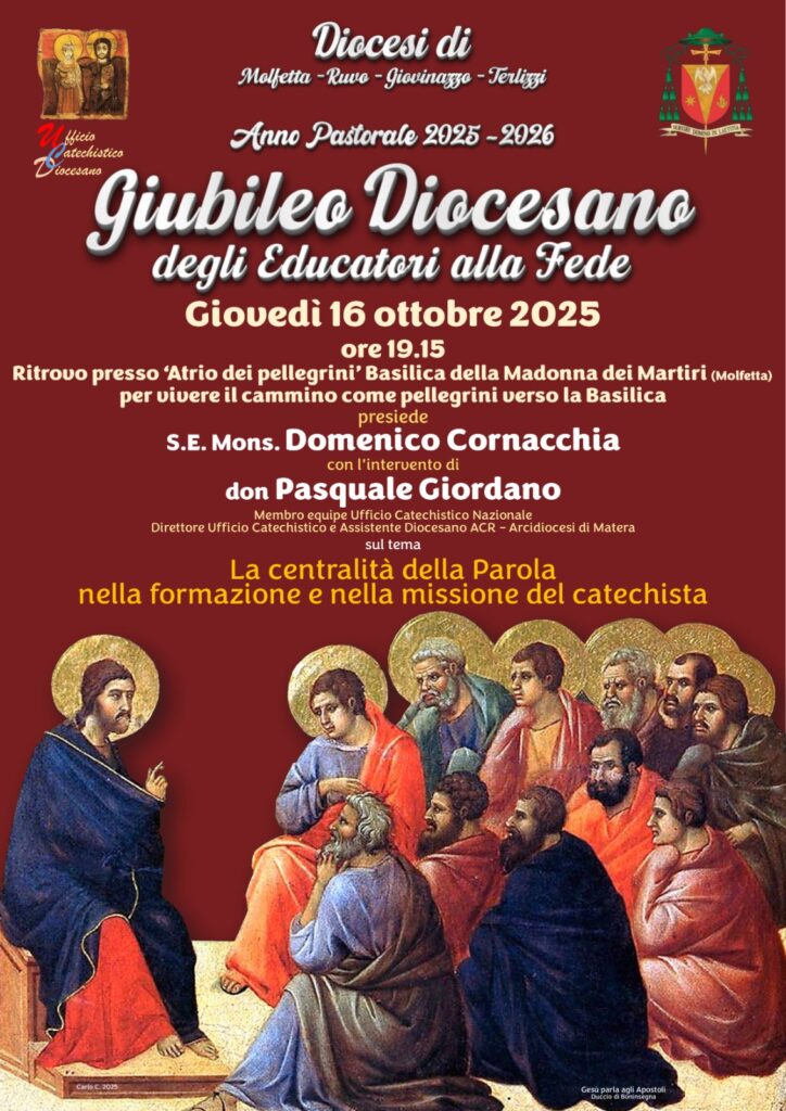 Giubileo Diocesano degli Educatori alla Fede – Ufficio Catechistico Giubileo Diocesano degli Educatori alla Fede – Ufficio Catechistico