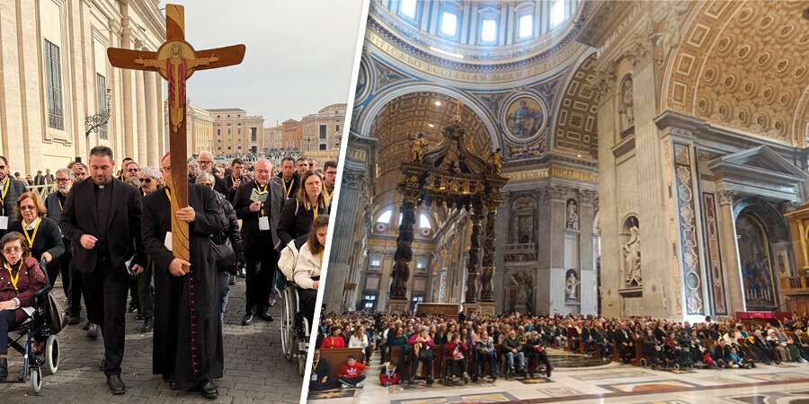 Il ritorno dopo il cammino ‘ad Petrum’. La giornata romana Il ritorno dopo il cammino ‘ad Petrum’. La giornata romana dei pellegrini leccesi alla Porta Santa – Sito Ufficiale dell'ArciDiocesi di Lecce