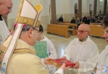 Santa Messa con il conferimento del ministero del Lettorato al Sig. Rosario Gravina Santa Messa con il conferimento del ministero del Lettorato al Sig. Rosario Gravina