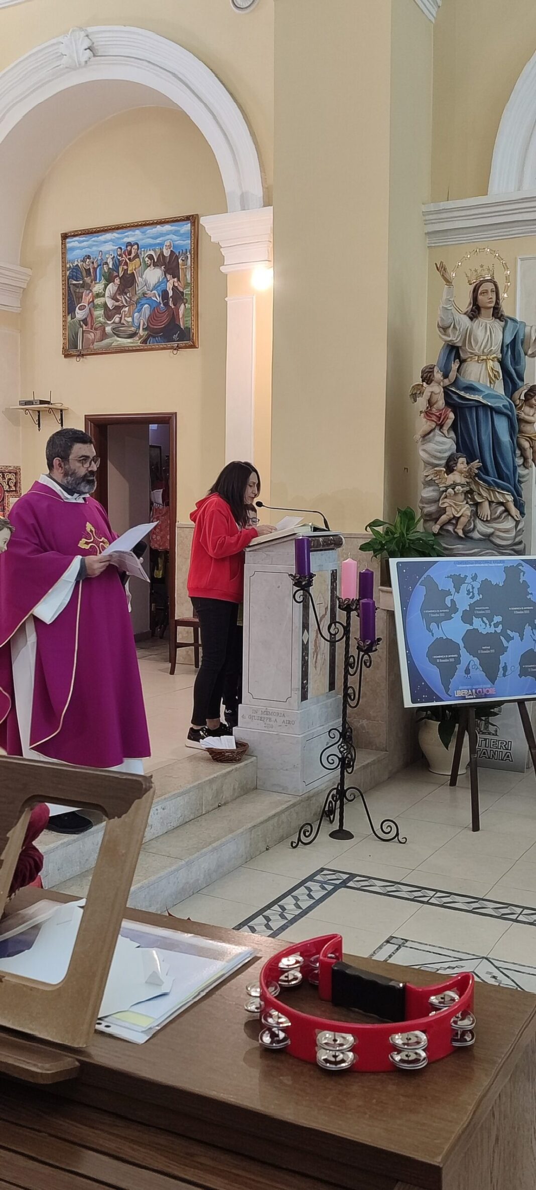 Libera il Cuore
Illumina la PACE 

Accensione della prima candela di Avvento
#ca