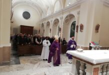 Mons. Vescovo celebra a Orsara di Puglia Mons. Vescovo celebra a Orsara di Puglia