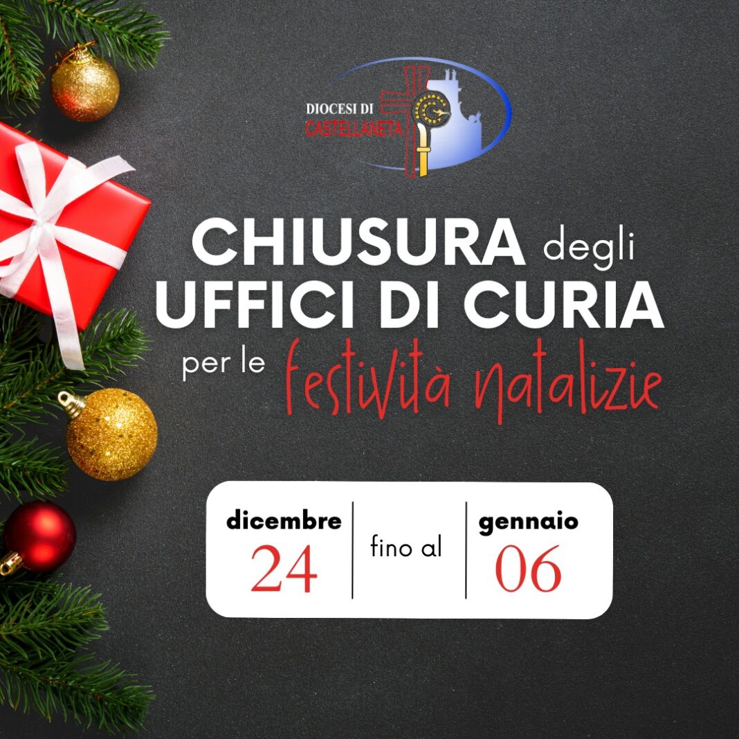 chiusura degli uffici della Curia vescovile – Diocesi di Castellaneta