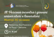 Incontro di Mons. Sabino Iannuzzi con i giovani universitari e lavoratori – Diocesi di Castellaneta Incontro di Mons. Sabino Iannuzzi con i giovani universitari e lavoratori – Diocesi di Castellaneta