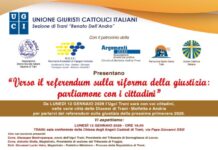 UNIONE GIURISTI CATTOLICI ITALIANI – VERSO IL REFERENDUM SULLA RIFORMA DELLA GIUSTIZIA: PARLIAMONE CON I CITTADINI UNIONE GIURISTI CATTOLICI ITALIANI – VERSO IL REFERENDUM SULLA RIFORMA DELLA GIUSTIZIA: PARLIAMONE CON I CITTADINI