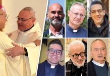 Nove sacerdoti scelti dall’arcivescovo. Il Collegio dei consultori per i prossimi cinque anni – Sito Ufficiale dell’ArciDiocesi di Lecce – il giornale della Arcidiocesi di Lecce Nove sacerdoti scelti dall’arcivescovo. Il Collegio dei consultori per i prossimi cinque anni – Sito Ufficiale dell'ArciDiocesi di Lecce