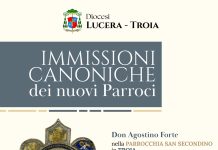 Troia: immissioni canoniche dei nuovi parroci Troia: immissioni canoniche dei nuovi parroci