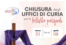 Pasqua 2026: chiusura degli uffici della Curia vescovile Pasqua 2026: chiusura degli uffici della Curia vescovile