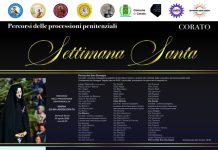 SETTIMANA SANTA A CORATO – PERCORSO DELLE PROCESSIONI PENITENZIALI SETTIMANA SANTA A CORATO – PERCORSO DELLE PROCESSIONI PENITENZIALI