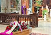 Esequie di don Alfonso Tirri Esequie di don Alfonso Tirri