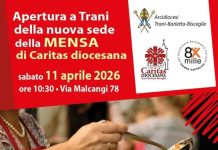 A TRANI APRE LA NUOVA SEDE DELLA MENSA CARITAS A TRANI APRE LA NUOVA SEDE DELLA MENSA CARITAS