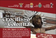 PROGRAMMA DEI SOLENNI FESTEGGIAMENTI IN ONORE DEL SS.MO CROCIFISSO DI COLONNA PROGRAMMA DEI SOLENNI FESTEGGIAMENTI IN ONORE DEL SS.MO CROCIFISSO DI COLONNA