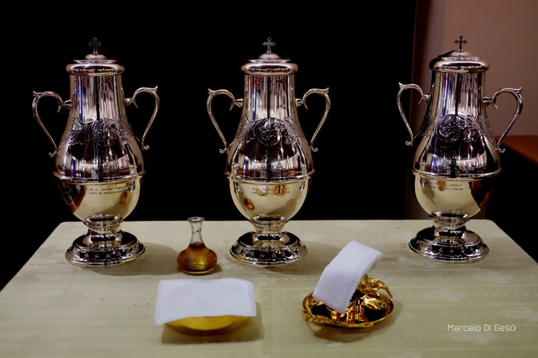 Settimana Santa: oggi ad Acquaviva delle Fonti la Santa Messa del Crisma