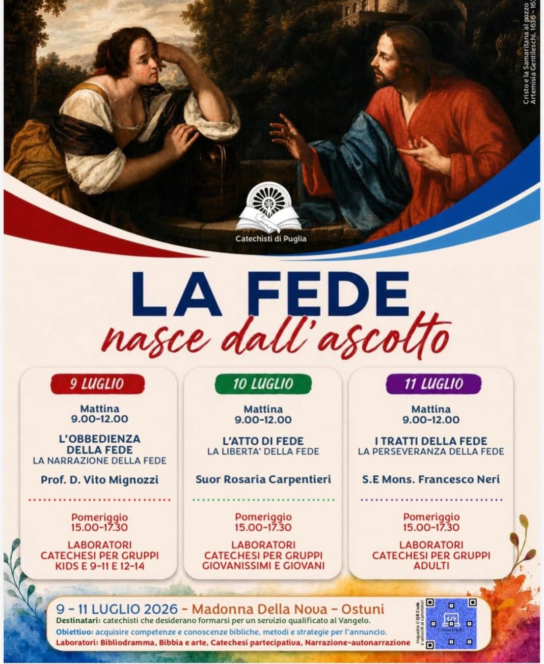  Corso Estivo Catechisti 
2026: Ripartiamo Insieme!

Carissimi, è tempo di segna