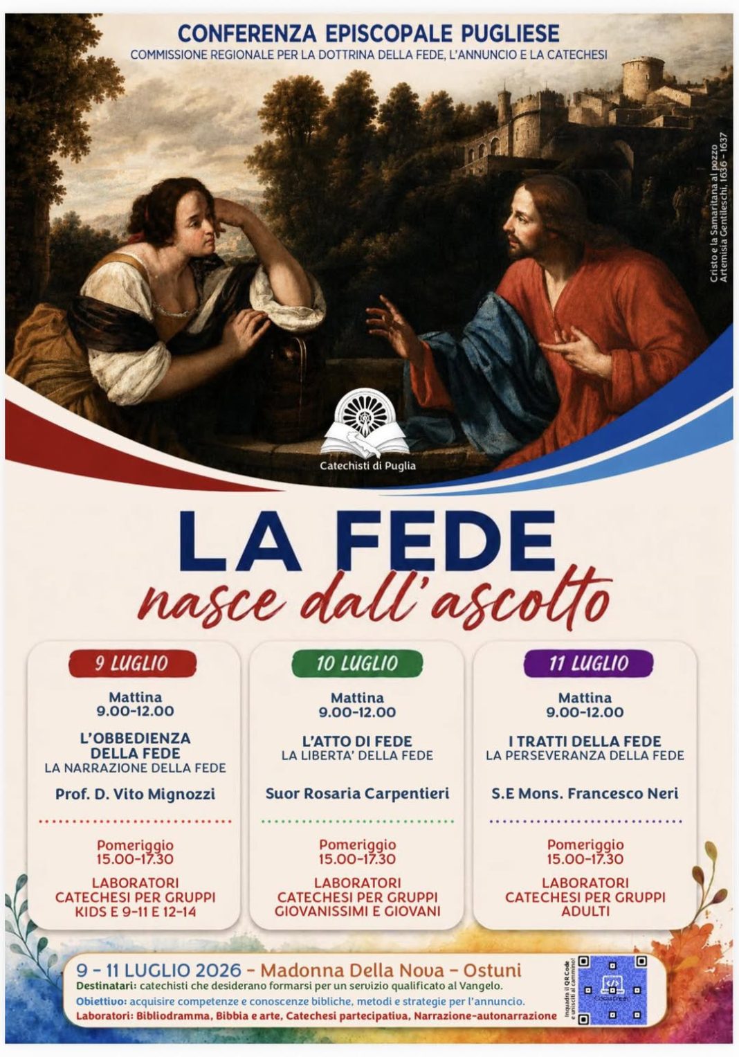 Corso Estivo Catechisti 2026: Ripartiamo Insieme! Carissimi, è tempo di Corso Estivo Catechisti
2026: Ripartiamo Insieme!
Carissimi, è tempo di segna
