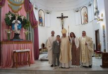 Mons. Vescovo celebra le cresime ad Alberona Mons. Vescovo celebra le cresime ad Alberona