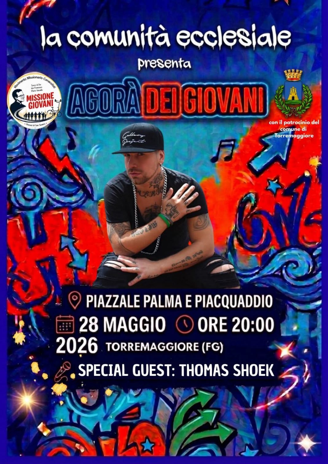 Diocesi di San Severo » AGORÀ DEI GIOVANI. MISSIONE GIOVANI 2026 INSIEME A TUTTE LE PARROCCHIE DI TORREMAGGIORE E I GIOVANI DI TORREMAGGIORE