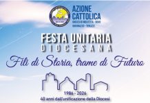 “Fili di Storia, trame di Futuro” L’Azione Cattolica diocesana celebra i 40 anni dell’unificazione della Diocesi “Fili di Storia, trame di Futuro” L’Azione Cattolica diocesana celebra i 40 anni dell’unificazione della Diocesi
